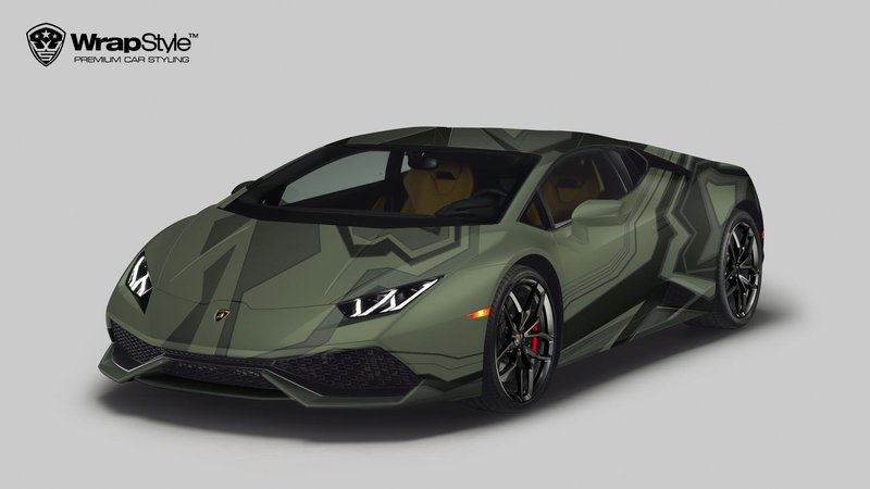 Lamborghini Huracan - Camo design - img 1 small