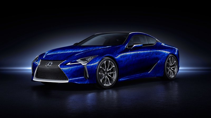 Lexus LC500 - Blue Marble design