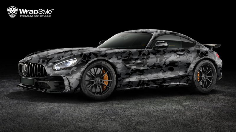 Mercedes AMG GTR - Camo design