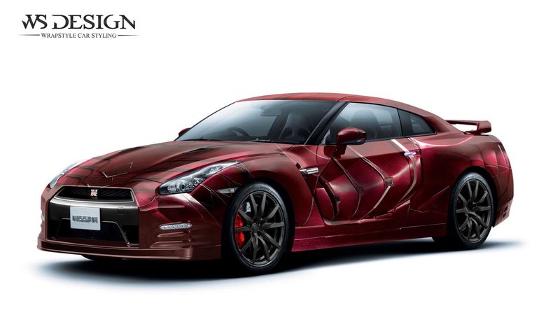 Nissan GTR - IronMan design