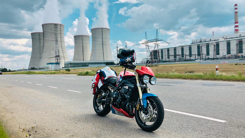 Triumph Street Triple - Captain America