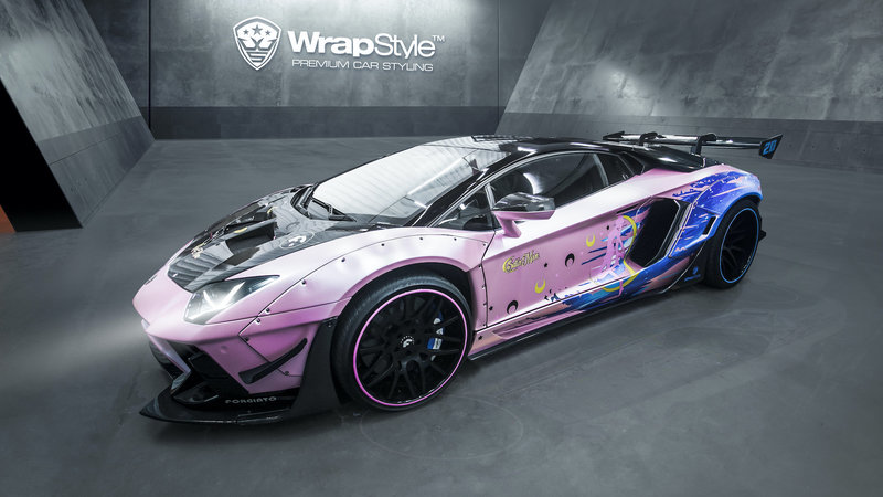 Lamborghini Aventador libertywalk - Selor moon