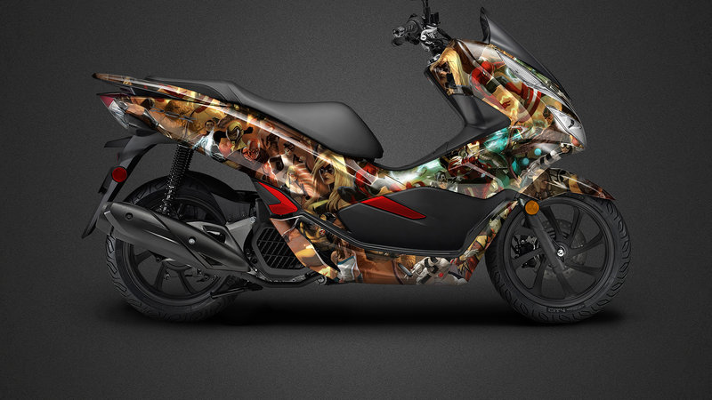 Honda PCX - Marvel design - img 1 small