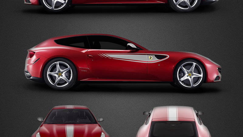Ferrari FF - White Stripes Design - img 1 small