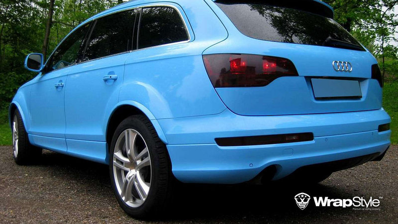 Audi Q7 - Sky Blue wrap - img 1 small