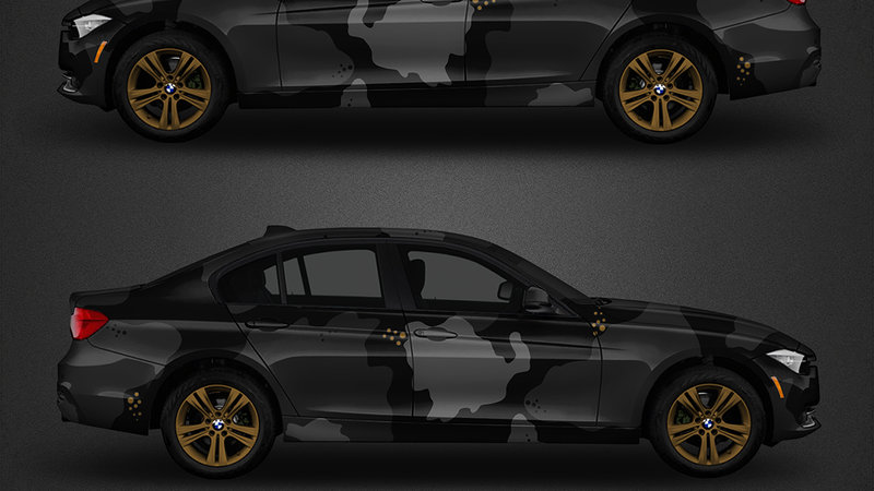 BMW M3 - Camouflage design