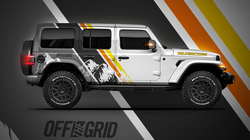 Jeep Wrangler - Stripes Design - img 1 small