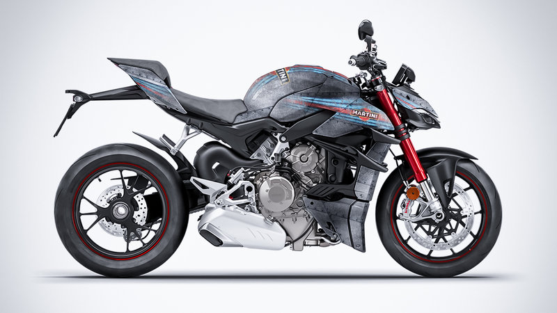 Ducati Streetfighter V4S - Martini Design