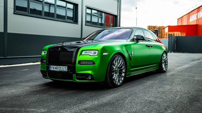 Rolls-Royce - Green Satin - cover small