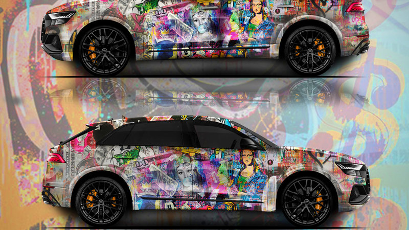 Audi Q8 - Pop Art Design - img 1 small