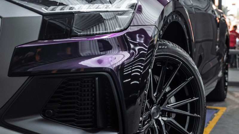 Audi SQ7 - Purple Chrom Wrap - img 1 small