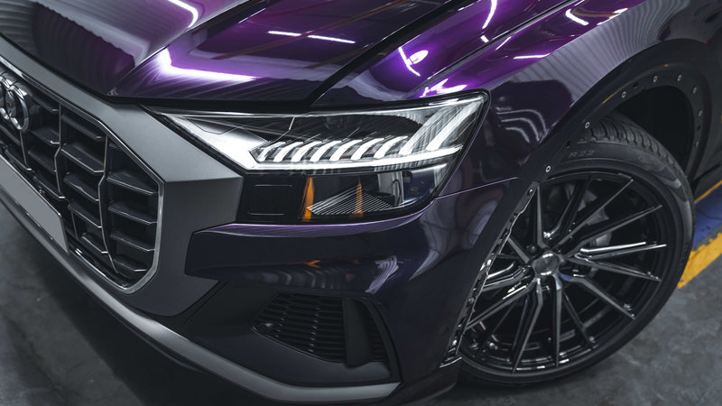 Audi SQ7 - Purple Chrom Wrap - img 2 small