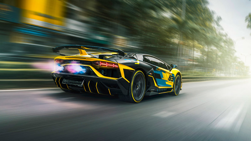 Lamborghini Aventador SVJ - Stripes Design - img 7 small