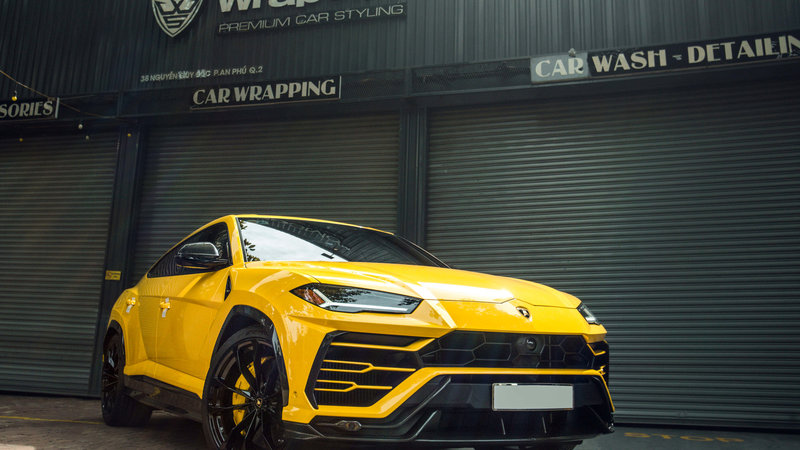 Lamborghini Urus - Yellow Wrap - img 5 small