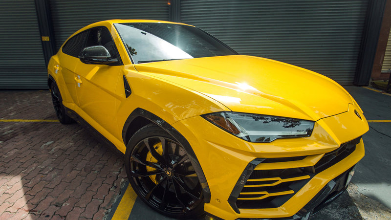 Lamborghini Urus - Yellow Wrap - img 7 small