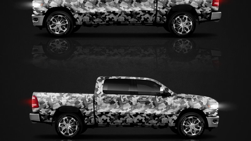 5. Dodge Ram Camo Nail Design - wide 3