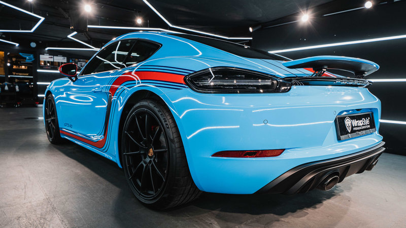 Porsche Cayman - Martini Stripes Wrap - img 2 small