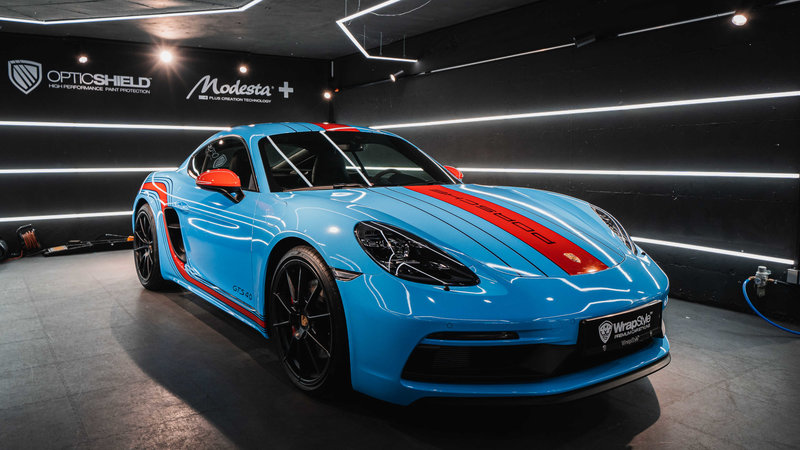 Porsche Cayman - Martini Stripes Wrap - img 4 small