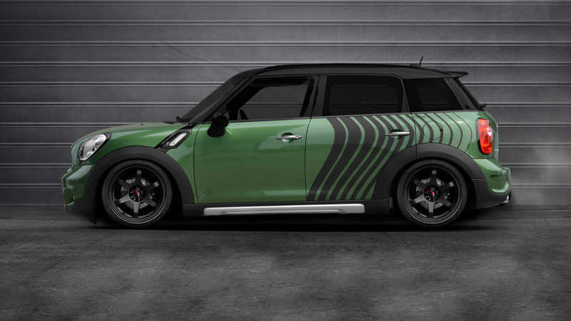 Mini Countryman - Black Line Design - cover small