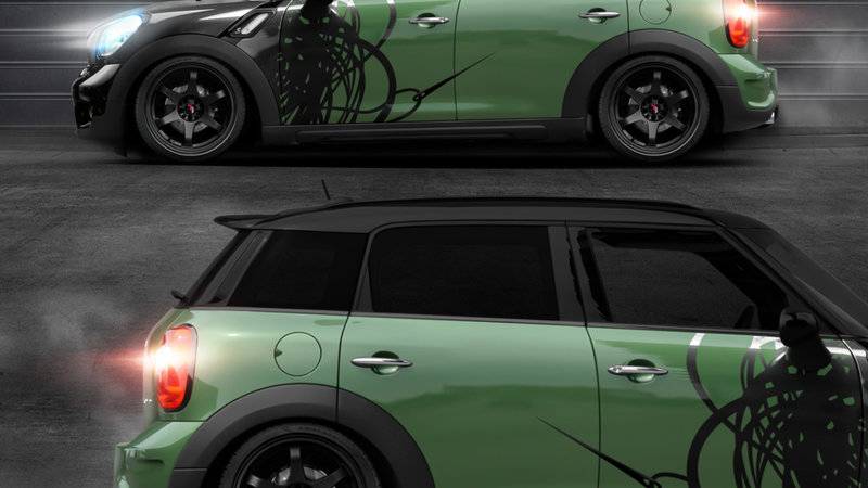 Mini Countryman - Black Line Design - img 2 small