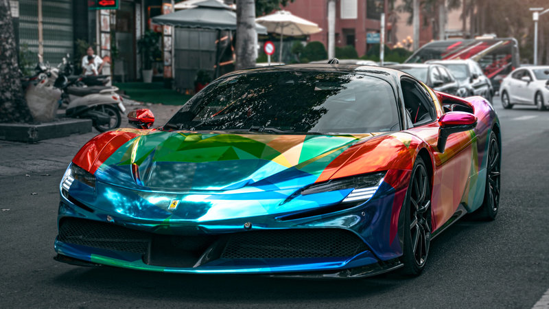 Ferrari SF90 - Colorful Wrap - img 2 small