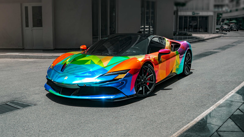 Ferrari SF90 - Colorful Wrap - img 10 small