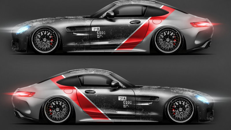 Mercedes-Benz AMG GT S - Scratched Design - img 1 small