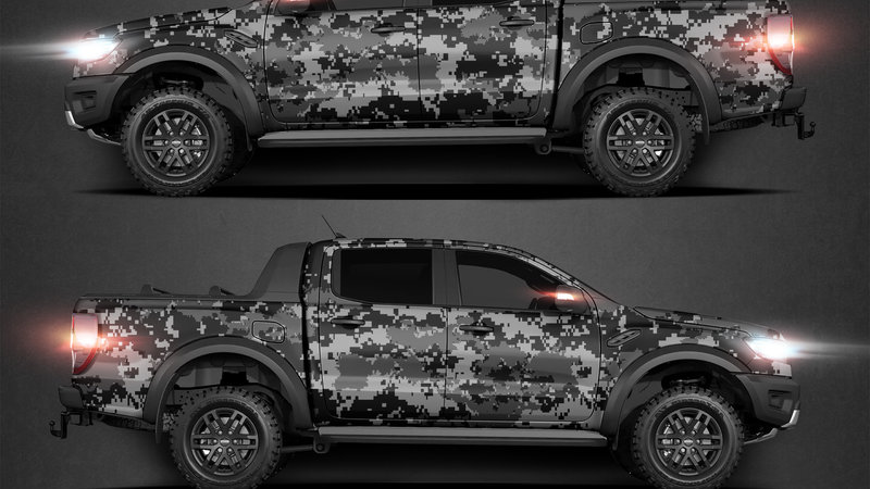 Ford Ranger - Digi Camo Design - img 1 small