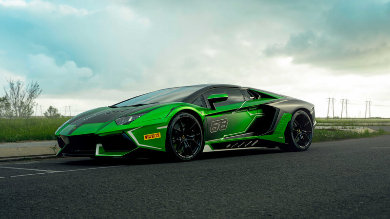 Lamborghini Aventador Roadster - Racing Wrap - img 12 small
