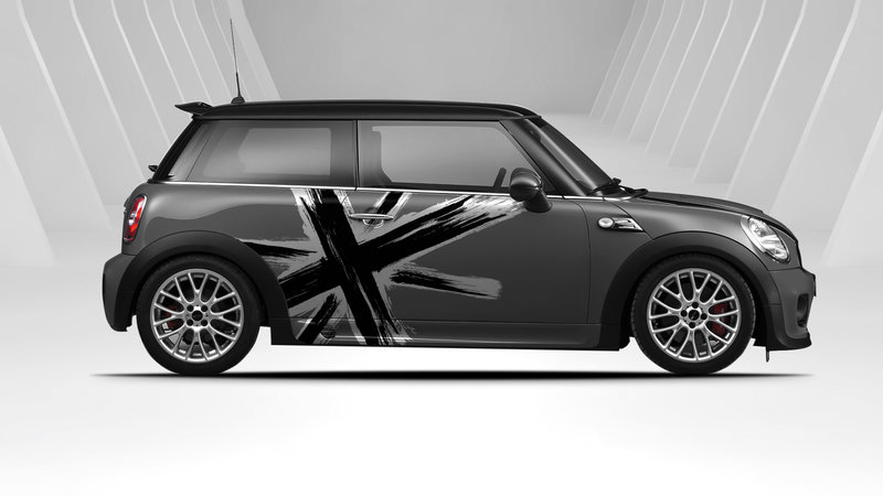 Mini Cooper - English Flag Design