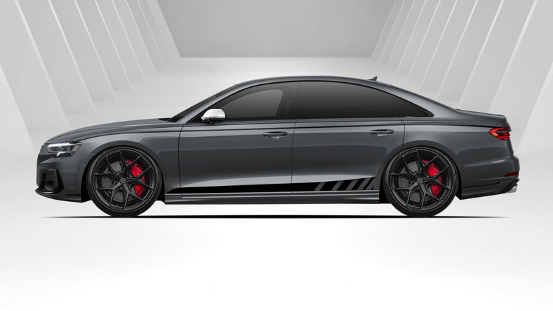 Audi S8 - Black Stripes Design