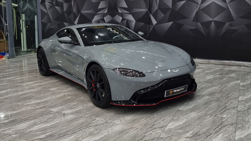 Aston Martin Vantage - Grey Wrap - cover small