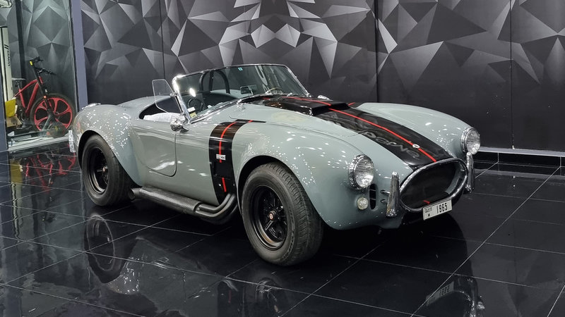 Ford Shelby Cobra - Black Stripes Wrap