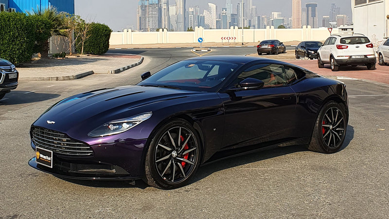 Aston Martin DB11 - Purple Wrap