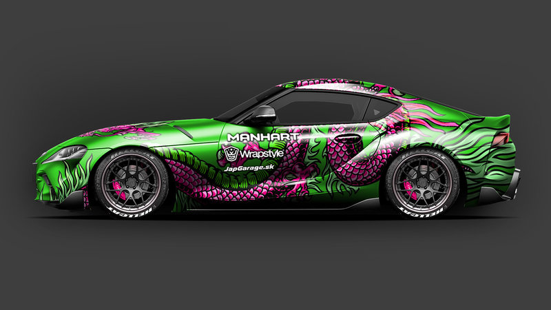 Toyota Supra - Dragon Design