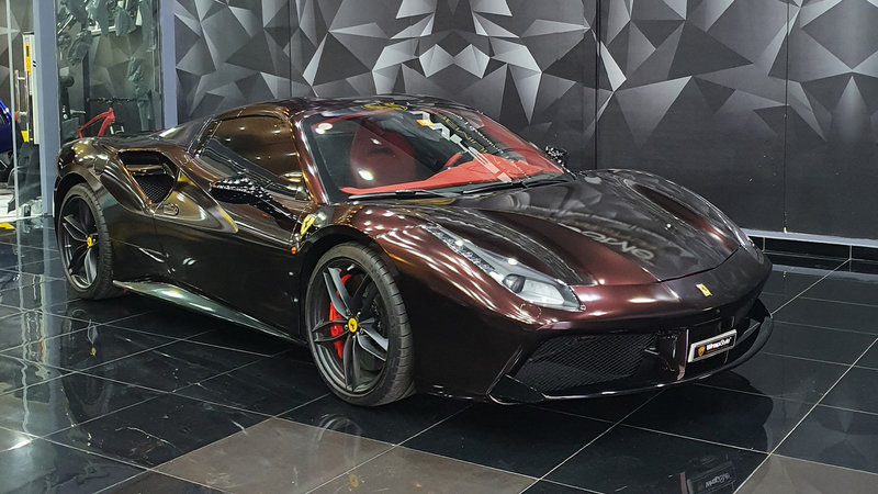 Ferrari 488 - Brown Wrap - cover small