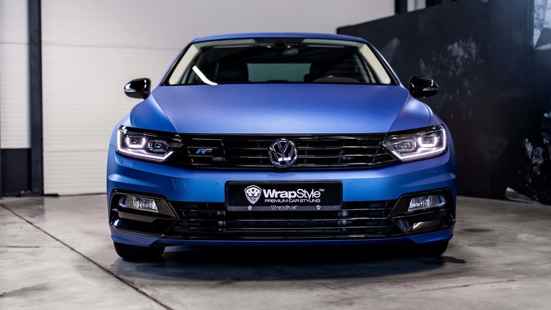 Volkswagen Passat - Night Blue Wrap - img 1 small