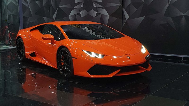 Lamborghini Aventador - Orange Wrap - cover small