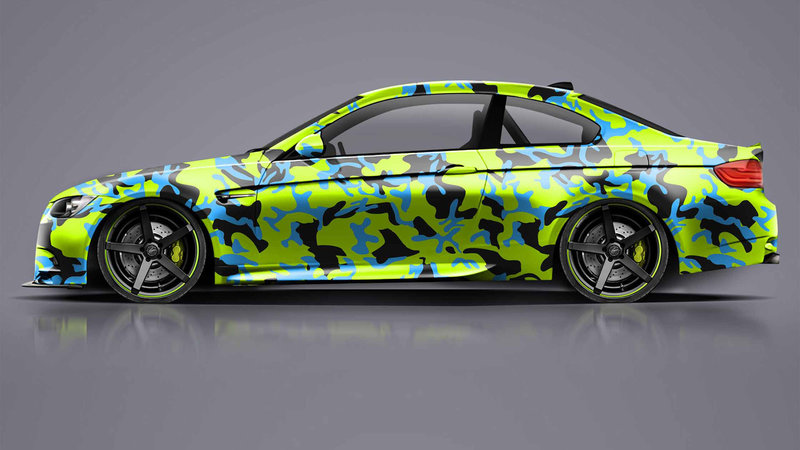 BMW e92 - Camo Design - 1