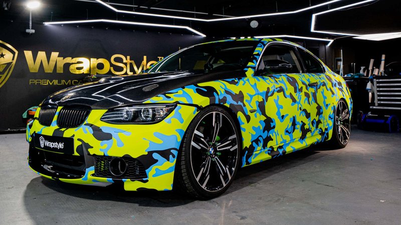 BMW e92 - Camo Wrap