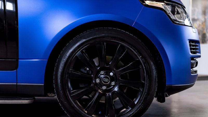 Range Rover Vogue - Blue Chrom Satin Wrap - img 4 small