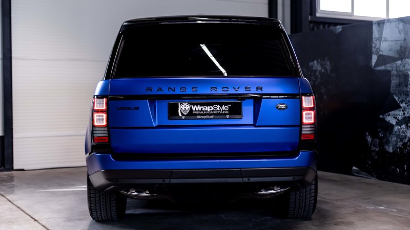 Range Rover Vogue - Blue Chrom Satin Wrap - img 7 small