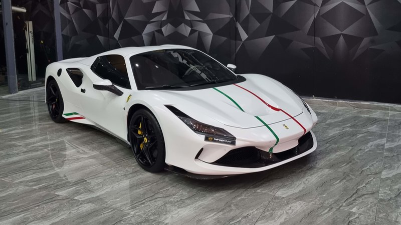 Ferrari 488 - Stripes Wrap