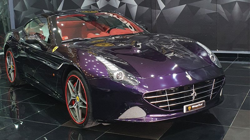 Ferrari California - Purple Wrap