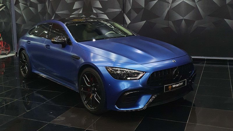 Mercedes-AMG GT - Blue Wrap