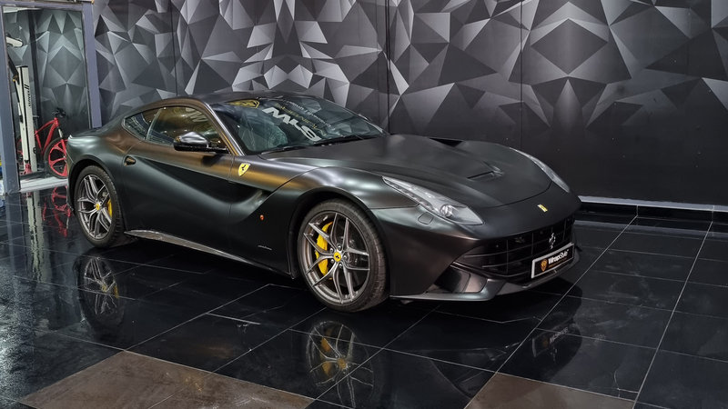 Ferrari F12 Berlinetta - Black Matte Wrap - cover small