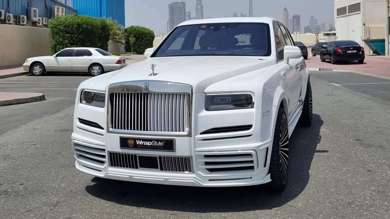 Rolls-Royce Cullinan - White Wrap - img 1 small