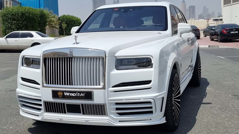 Rolls-Royce Cullinan - White Wrap - img 2 small