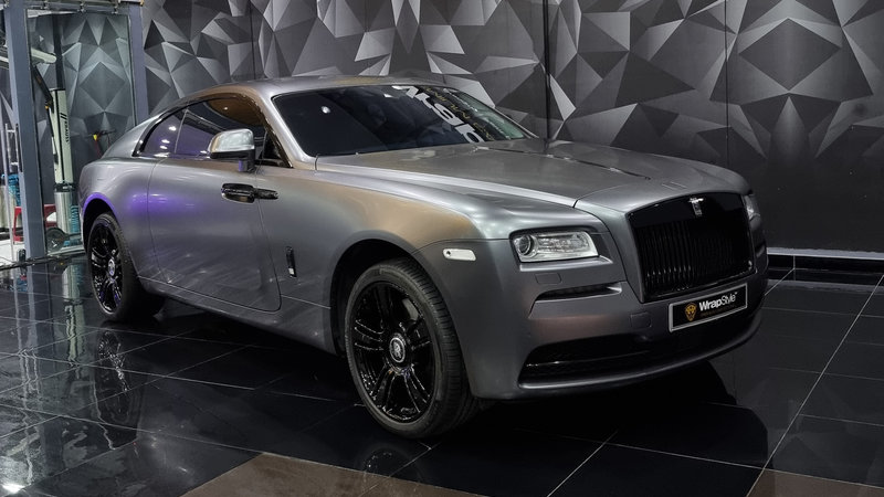 Rolls-Royce Wraith - Grey Wrap - cover small