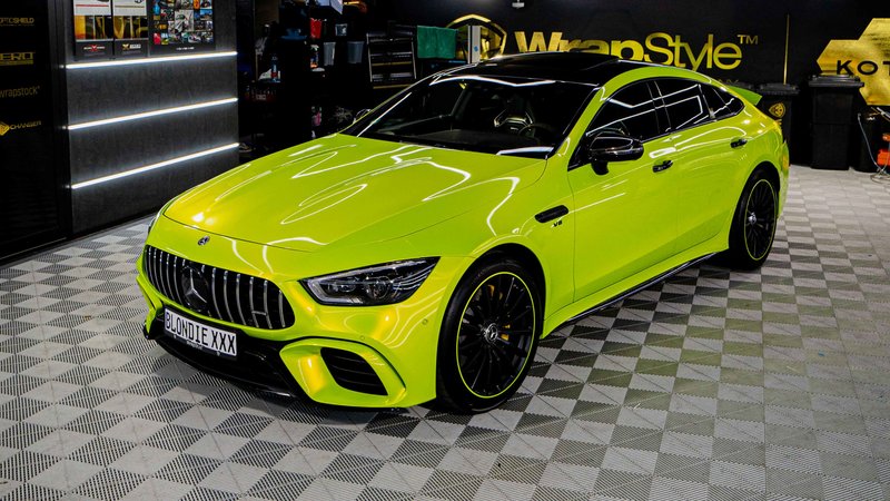 Mercedes-AMG GT - Green Wrap - 1